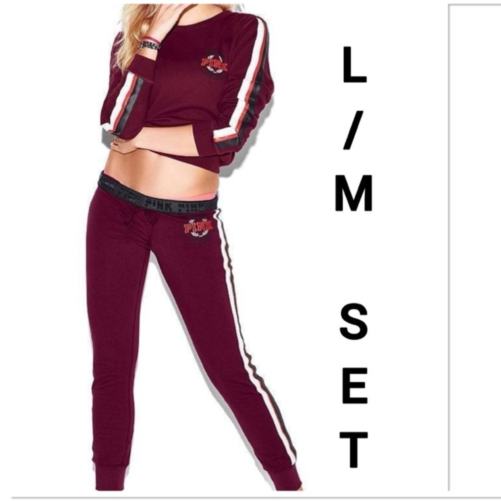 NWT VS PINK L/M RETRO SET